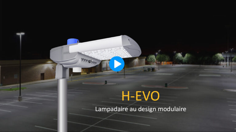 Lampe de Rue de Conception Modulaire Série H EVO