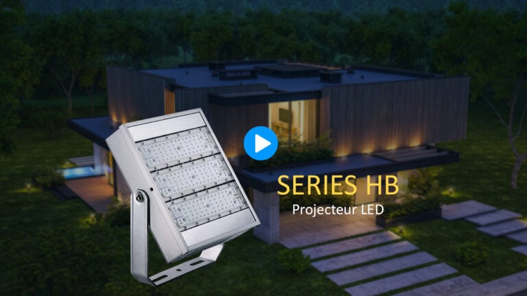 Projecteur LED extérieur puissant de Conception Modulaire Série HB