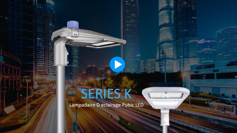 Éclairage Public Lampadaire LED de Série K