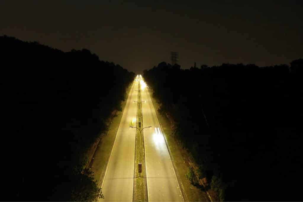 Éclairage routier LED