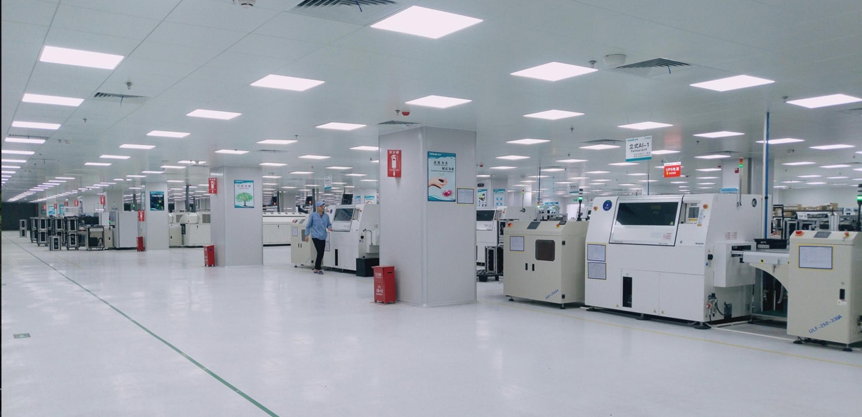 Fabrication de luminaires par ZGSM Machine SMT ZGSM