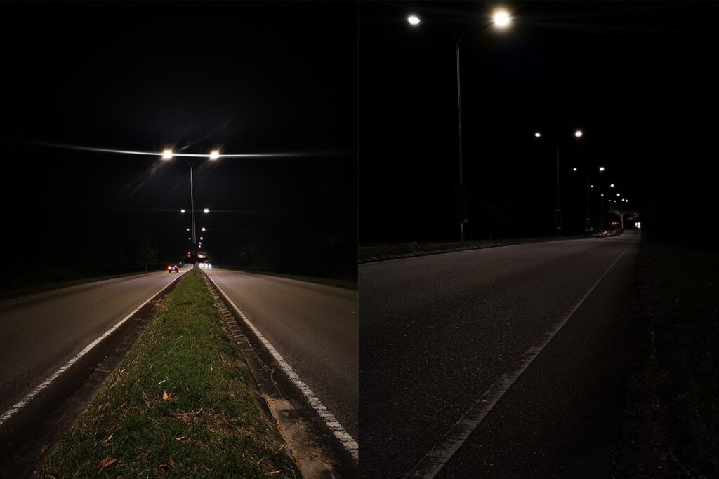 tete de lampadaire led de la série H sur l'autoroute de Bukit Nenas-4