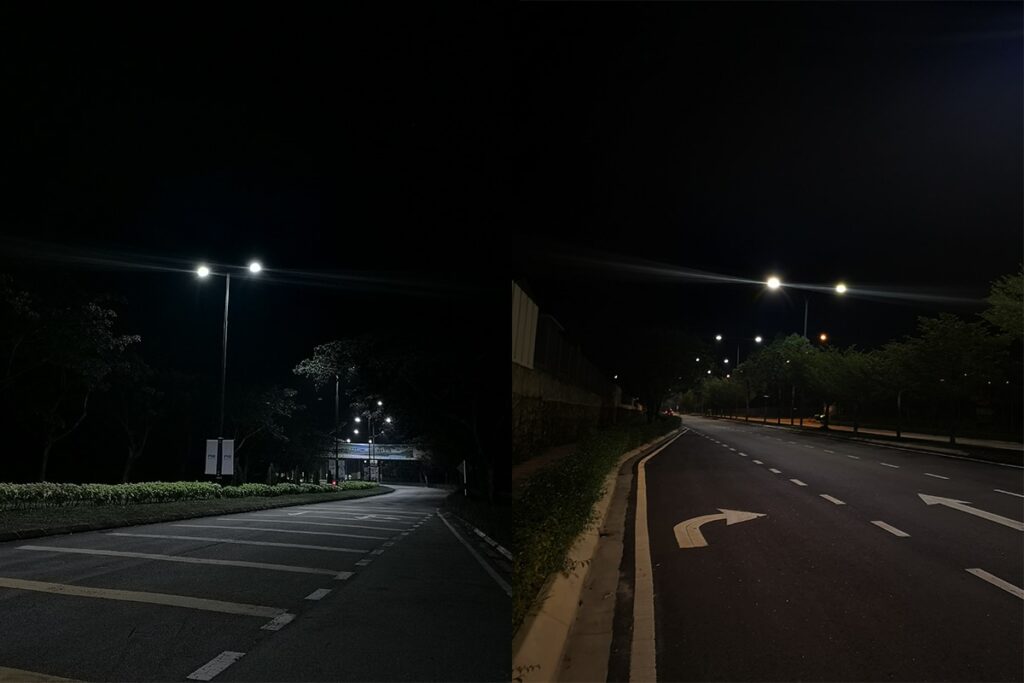 Éclairage public à LED de la série L sur la route principale de la ville-2