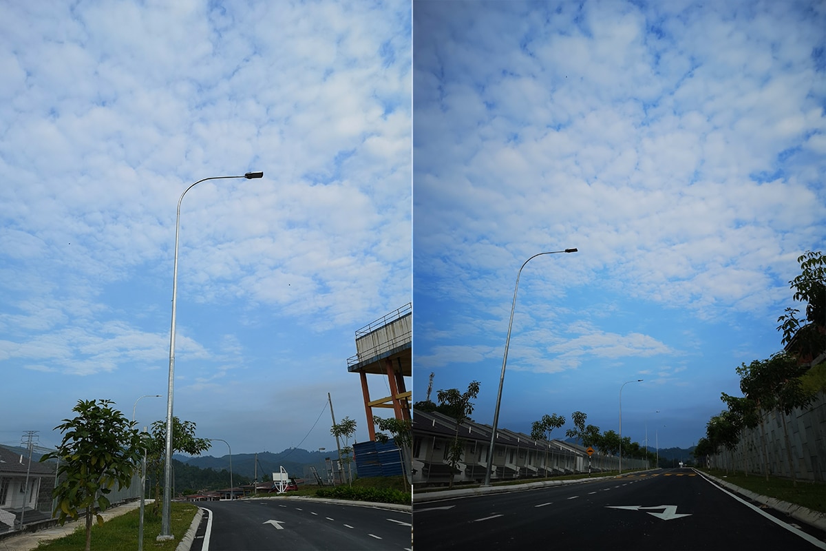 lampadaire extérieur led puissant de la série H pour la communauté Shang Garden-2