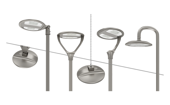 Hauteur lampadaire public dans les zones résidentielles
