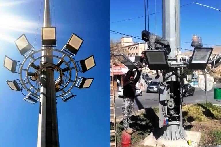 Série Zoom Projecteur à LED Extérieur en Bazar Jordanien