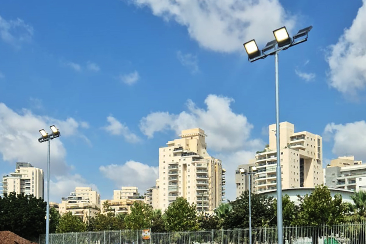 Série ZOOM éclairage parking extérieur led en Israël