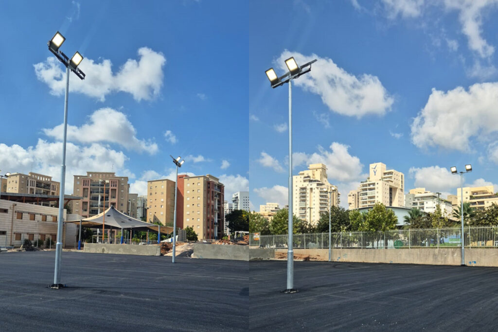Série ZOOM éclairage parking extérieur led en Israël-3