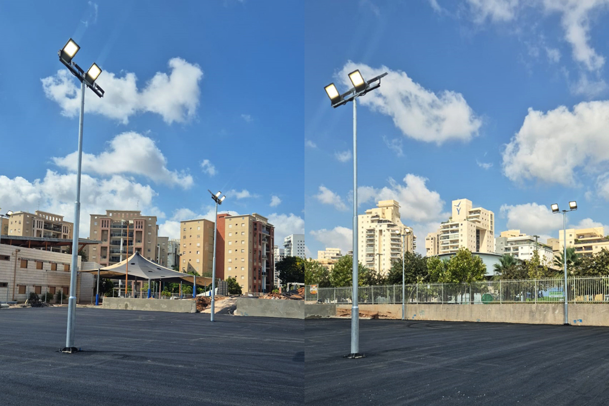 Série ZOOM éclairage parking extérieur led en Israël-3