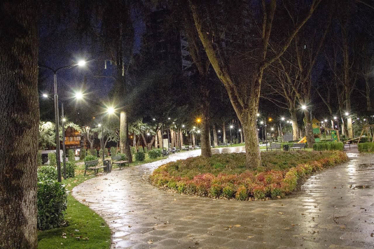 Falcon pour les éclairage publics pour les piétons en Géorgie-3