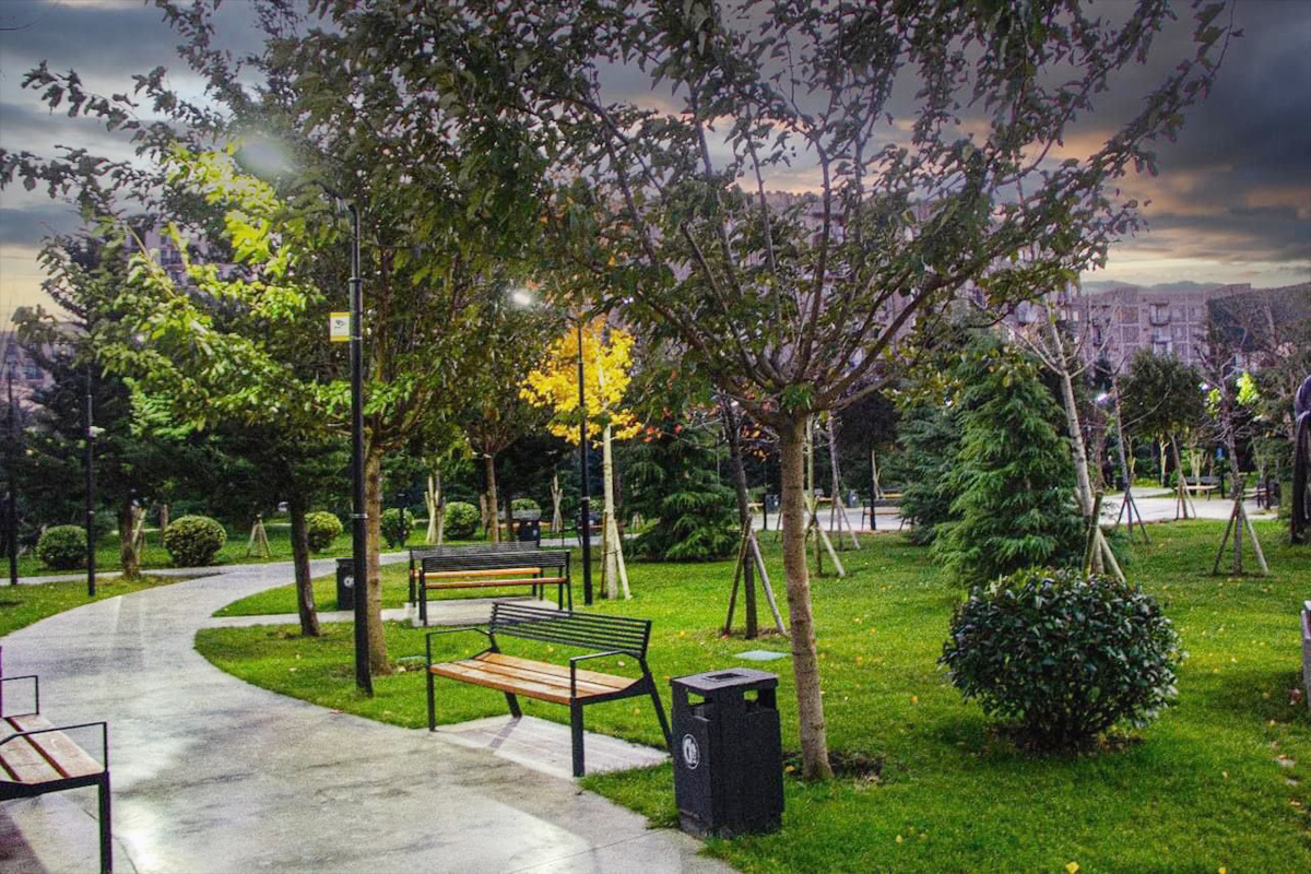 Falcon pour les éclairage publics pour les piétons en Géorgie-5