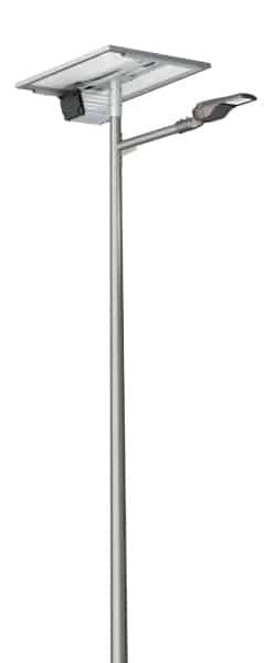 Lampadaire solaire de type split