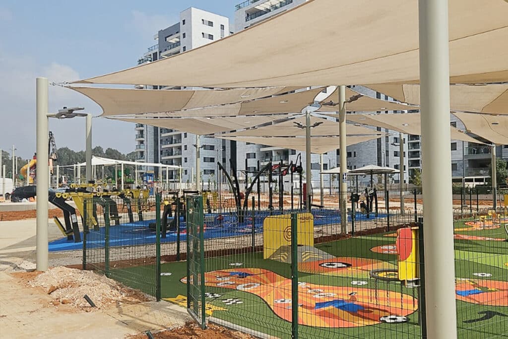 Série Rifle Éclairage Routier LED Intelligent pour un Nouveau Quartier Résidentiel en Israël-5