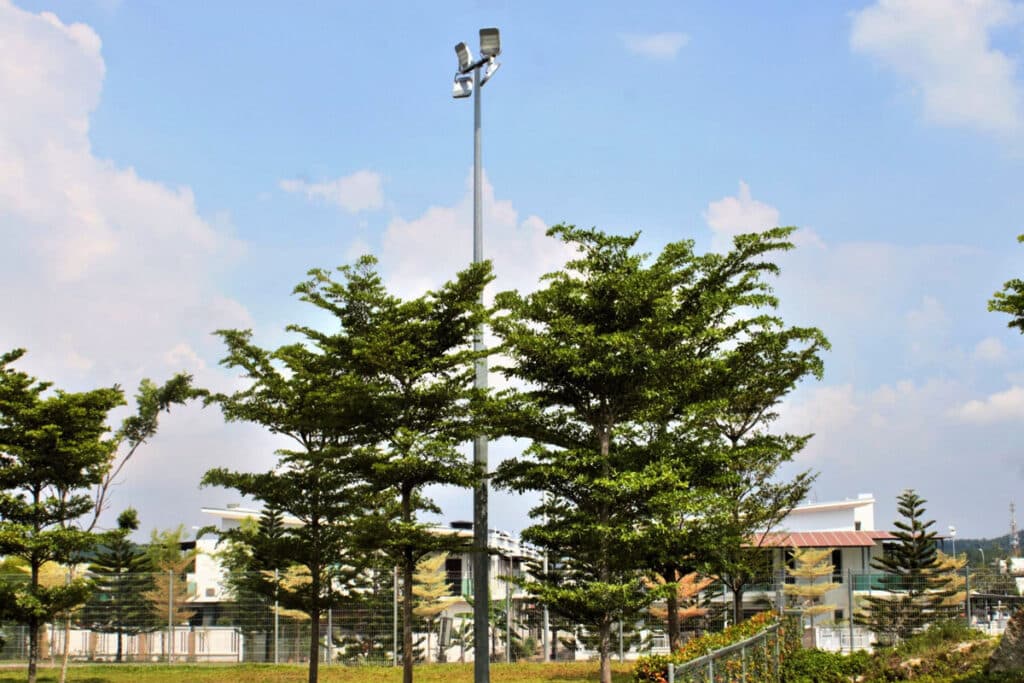 Série H Projecteurs LED étanches d'extérieur pour aménagement paysager de bassins en Malaisie