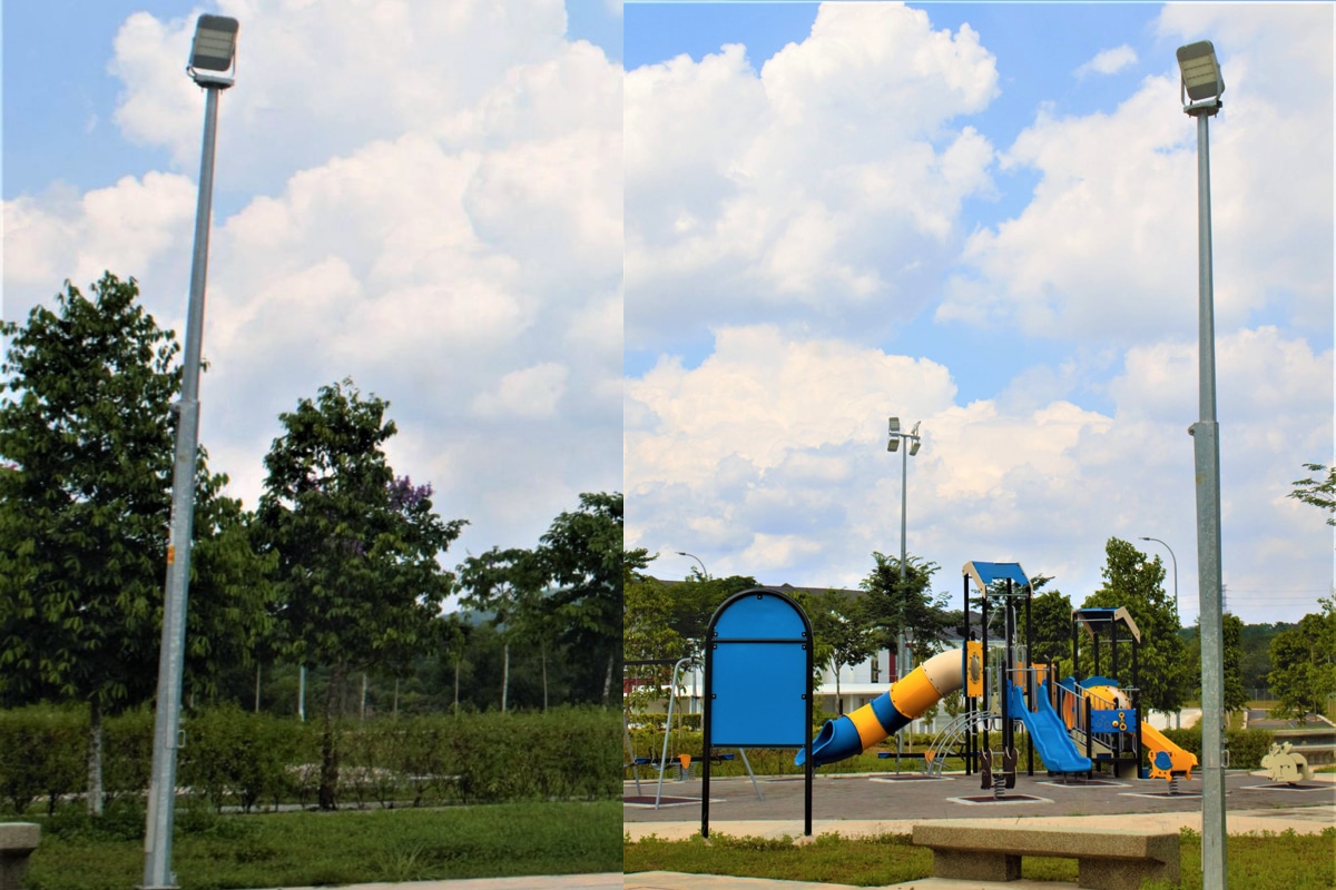 série H Projecteurs de stade à LED pour espaces publics extérieurs en Malaisie-7