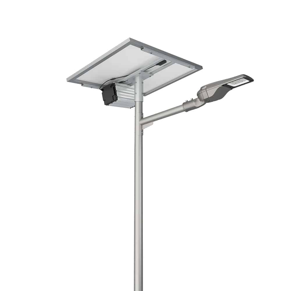 Lampadaire solaire LED de type split