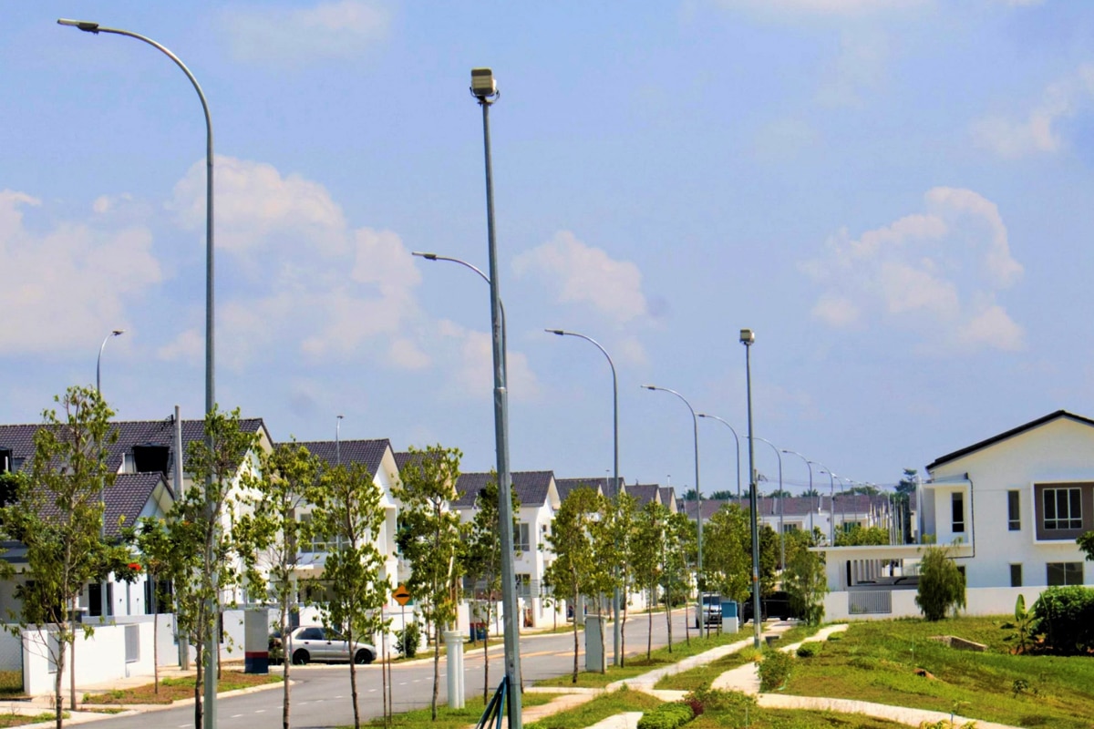 Série H Lampadaires résidentiels pour l'éclairage public en Malaisie-3