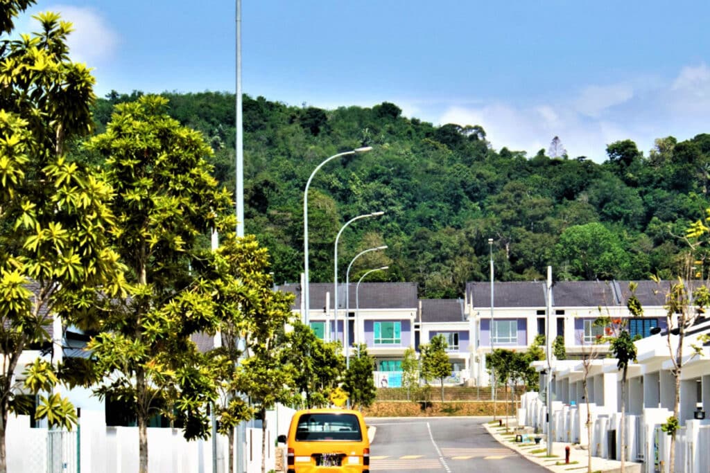 Série H Lampadaires résidentiels pour l'éclairage public en Malaisie-4
