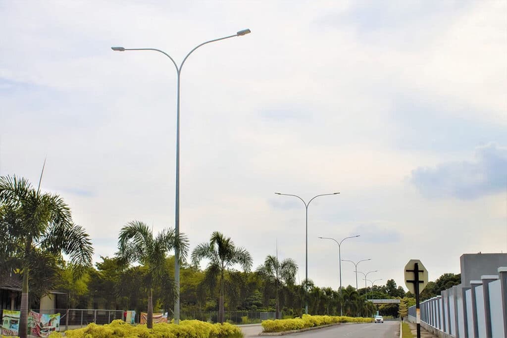 Série H Projet d'éclairage public pour un quartier résidentiel en Malaisie-6