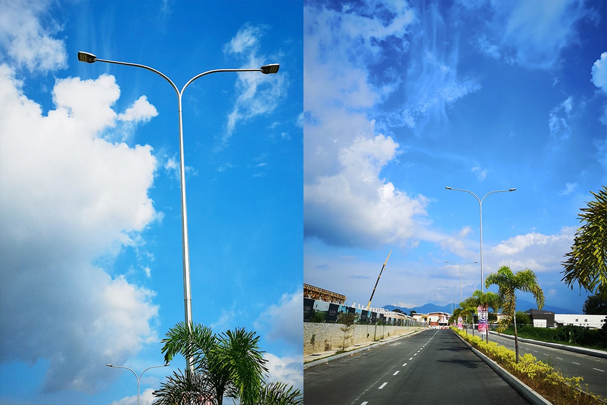 Série H Projet d'éclairage public pour un quartier résidentiel en Malaisie-7