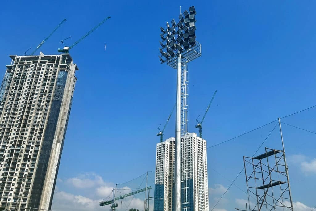 Série ZOOM Solution d'éclairage de stade de football professionnelle à Manille-2