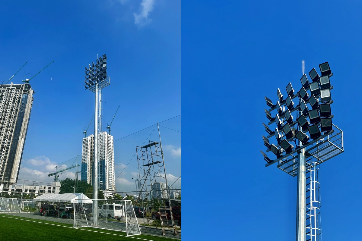 Série ZOOM Solution d'éclairage de stade de football professionnelle à Manille-3