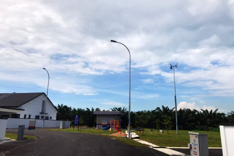 Applications de l’éclairage des rues et de l’Éclairage de Zone pour les Zones Résidentielles en Malaisie