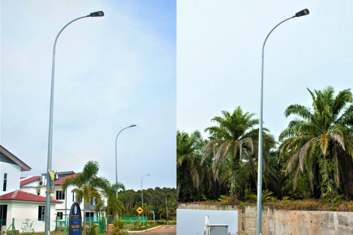 série K réverbères LED sans outils pour la modernisation de l'éclairage public